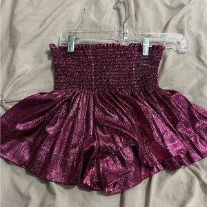 QOS Barbie Pink Swing Shorts